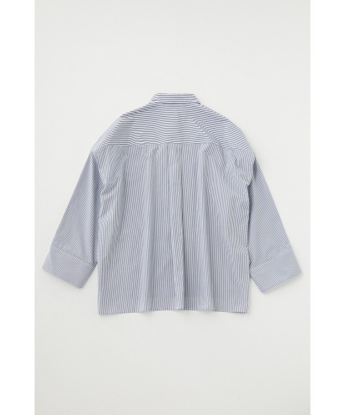 MOUSSY（マウジー）の「ARM SLIT OVER シャツ（シャツ/ブラウス・レディース・オフホワイト/ネイビー系/ピンク・FREE）」の16枚目の写真