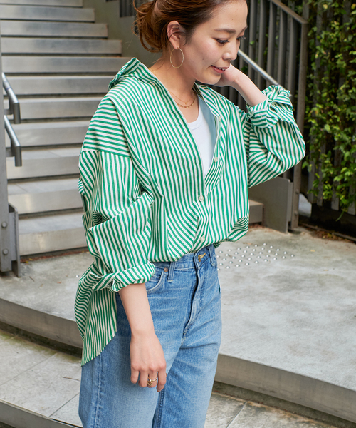 コットンチュニックシャツ