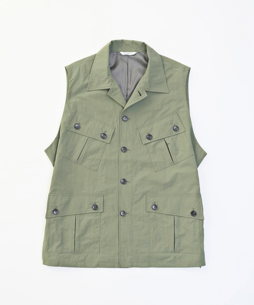 VICTIM（ヴィクティム）の「VICTIM ヴィクティム / MILITARY VEST ミリタリーベスト / VTM-23-V-027（ベスト・メンズ・ベージュ/オリーブ/ブラック・MEDIUM/LARGE）」の5枚目の写真