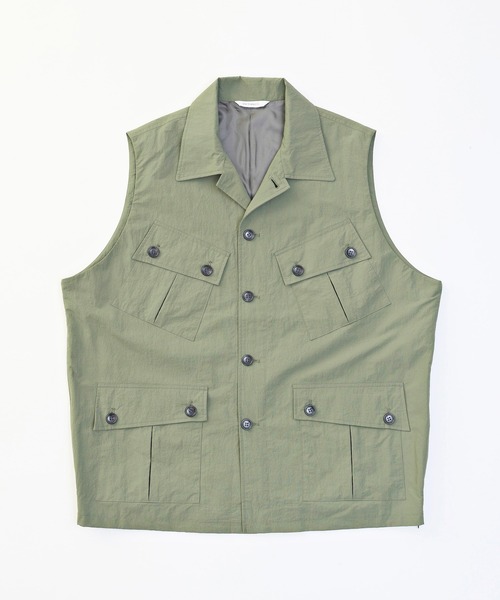 VICTIM（ヴィクティム）の「VICTIM ヴィクティム / MILITARY VEST ミリタリーベスト / VTM-23-V-027（ベスト・メンズ・ベージュ/オリーブ/ブラック・MEDIUM/LARGE）」の7枚目の写真