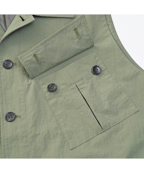 VICTIM（ヴィクティム）の「VICTIM ヴィクティム / MILITARY VEST ミリタリーベスト / VTM-23-V-027（ベスト・メンズ・ベージュ/オリーブ/ブラック・MEDIUM/LARGE）」の9枚目の写真