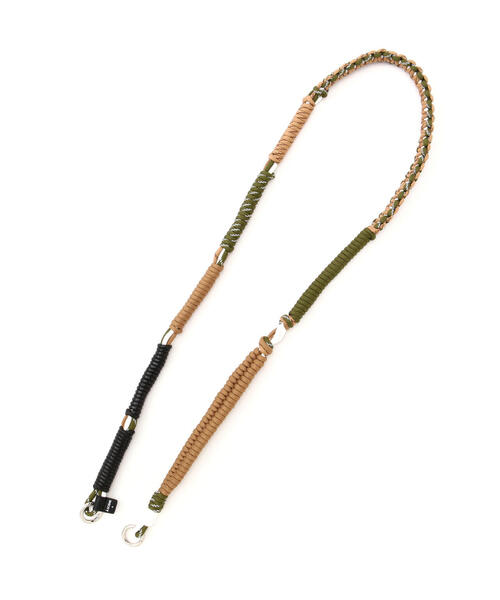 A SCENE（エーシーン）の「A SCENE/エーシーン/Design paracord shoulder（スマホグッズ・レディース・オレンジ/ブラック/イエロー/カーキ/ブラック系その他・F）」の3枚目の写真