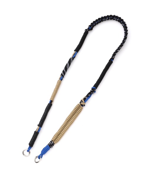 A SCENE（エーシーン）の「A SCENE/エーシーン/Design paracord shoulder（スマホグッズ・レディース・オレンジ/ブラック/イエロー/カーキ/ブラック系その他・F）」の2枚目の写真