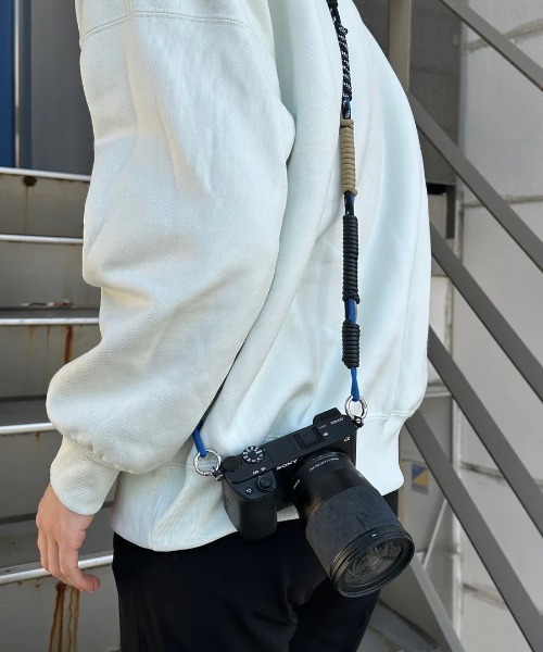 A SCENE（エーシーン）の「A SCENE/エーシーン/Design paracord shoulder（スマホグッズ・レディース・オレンジ/ブラック/イエロー/カーキ/ブラック系その他・F）」の12枚目の写真