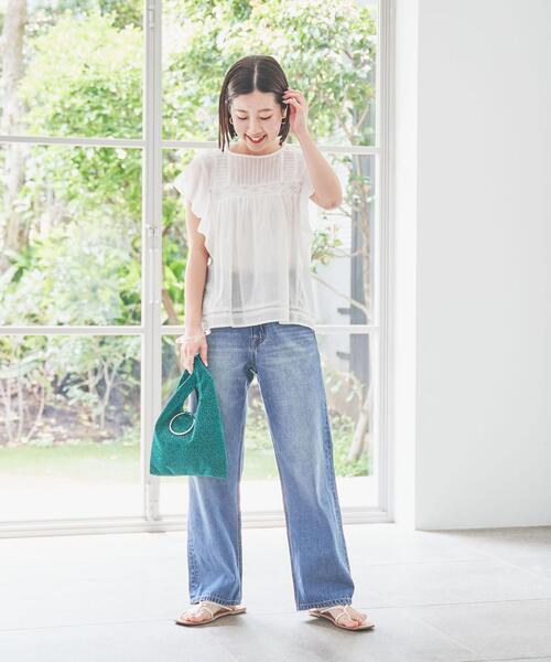 coen（コーエン）の「ギラギラリングミニバッグ（トートバッグ・レディース・ターコイズブルー/シルバー/ゴールド・FREE）」の6枚目の写真