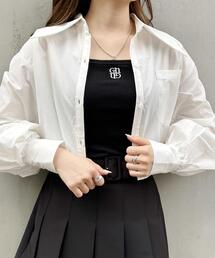 INGNI | 胸刺しゅうロゴリブキャミ(キャミソール)