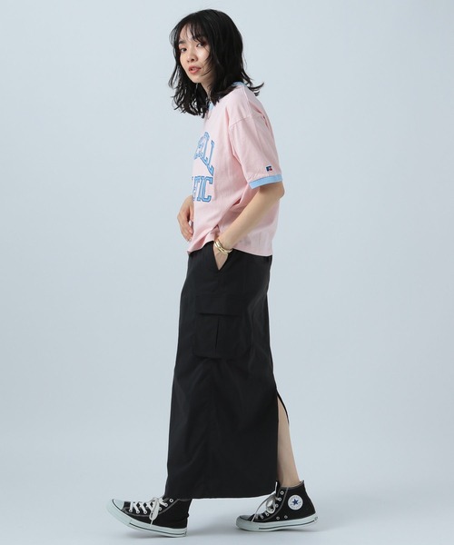 BAYFLOW(ベイフロー)の「カーゴタイトスカート(スカート・レディース・カーキ/ブラック/オフホワイト・SMALL/MEDIUM)」の14枚目の写真