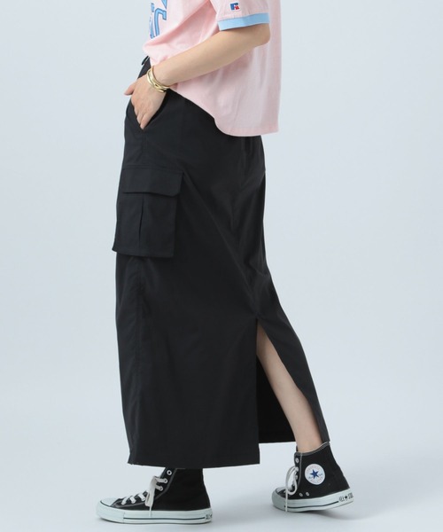 BAYFLOW(ベイフロー)の「カーゴタイトスカート(スカート・レディース・カーキ/ブラック/オフホワイト・SMALL/MEDIUM)」の16枚目の写真