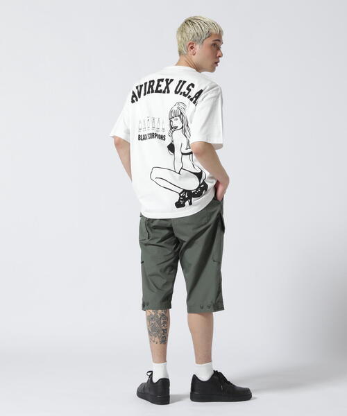 《WEB&DEP限定》BLACK SCORPIONS S/S T-SHIRT/ブラックスコーピオンズ 半袖 Tシャツ（Tシャツ/カットソー）｜AVIREX（アヴィレックス）