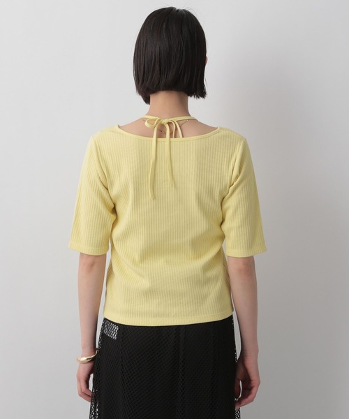 LOWRYS FARM(ローリーズファーム)の「レイヤードライクテレコ5S 905394(Tシャツ/カットソー・レディース・ブラック/ホワイト/イエロー・FREE)」の8枚目の写真