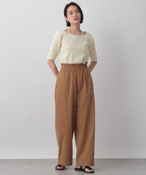 LOWRYS FARM(ローリーズファーム)の「レイヤードライクテレコ5S 905394(Tシャツ/カットソー・レディース・ブラック/ホワイト/イエロー・FREE)」の21枚目の写真