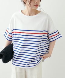 【Le Minor/ルミノア】ドルマンボーダーTシャツ