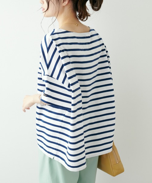 Le Minor(ルミノア)の「【Le Minor/ルミノア】ドルマンボーダーTシャツ(Tシャツ/カットソー・レディース・その他2/その他1・FREE)」の17枚目の写真