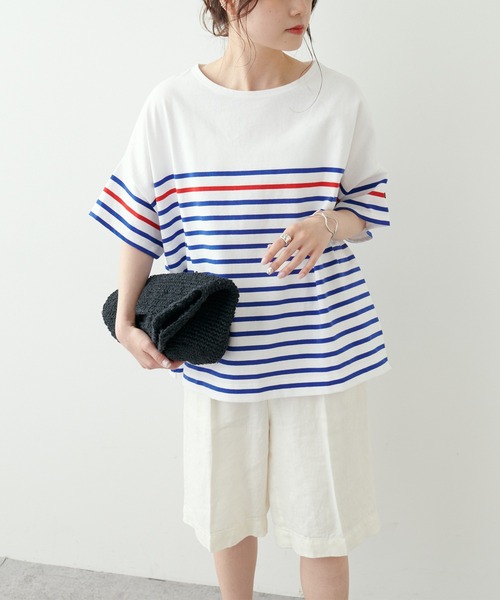 Le Minor(ルミノア)の「【Le Minor/ルミノア】ドルマンボーダーTシャツ(Tシャツ/カットソー・レディース・その他2/その他1・FREE)」の20枚目の写真
