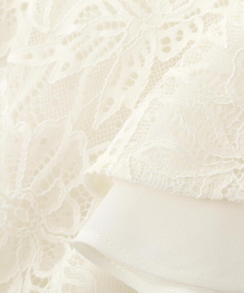 PROPORTION BODY DRESSING（プロポーションボディドレッシング）の「レースラッフルブラウス / 1213210500（シャツ/ブラウス・レディース・ブラック/ホワイト系その他/パープル・SMALL/MEDIUM）」の15枚目の写真