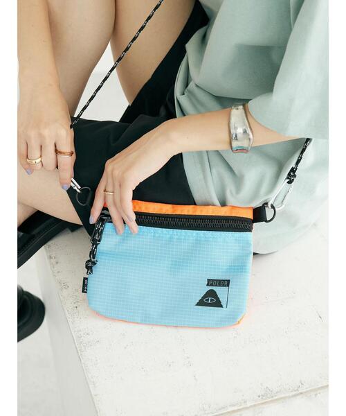 POLeR（ポーラー）の「POLeR STUFFABLEポーチ（トートバッグ・レディース・ブラック/ライトブルー/パープル・FREE）」の9枚目の写真