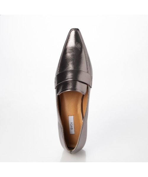 EVOL（イーボル）の「【EVOL】デザインヒールコインローファー IV5188（ローファー・レディース・ブラウン/ブラック/シルバーグレー・23.0cm/24.5cm/22.5cm/23.5cm/25.0cm/22.0cm/24.0cm）」の9枚目の写真