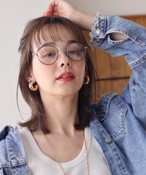 LUGG NAGG（ラグナグ）の「くもりにくいダテメガネ ボストン ブルーライトカット 曇らない 曇り止め（メガネ・レディース・その他1/その他4/その他6/その他3/その他5/その他2/その他・FREE）」の4枚目の写真
