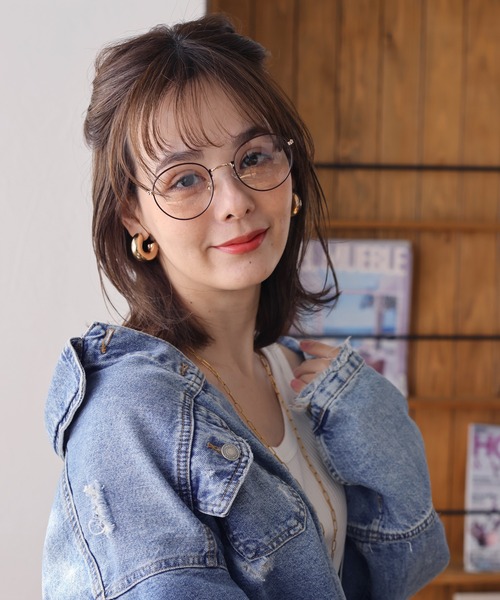 LUGG NAGG（ラグナグ）の「くもりにくいダテメガネ ボストン ブルーライトカット 曇らない 曇り止め（メガネ・レディース・その他1/その他4/その他6/その他3/その他5/その他2/その他・FREE）」の5枚目の写真