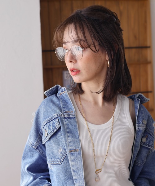 LUGG NAGG（ラグナグ）の「くもりにくいダテメガネ ボストン ブルーライトカット 曇らない 曇り止め（メガネ・レディース・その他1/その他4/その他6/その他3/その他5/その他2/その他・FREE）」の17枚目の写真