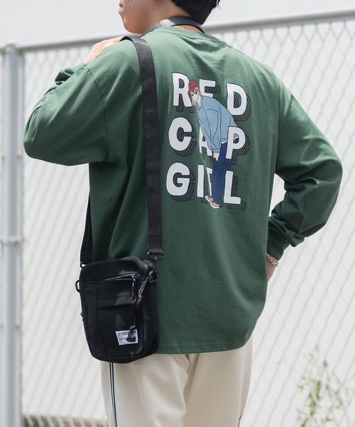 Red Cap Girl（レッドキャプガール）の「【a-r】〔Red Cap Girl/レッドキャップガール〕RCGピス付き ミニショルダーバッグ（ショルダーバッグ・メンズ・ブラック/ホワイト・FREE）」の10枚目の写真