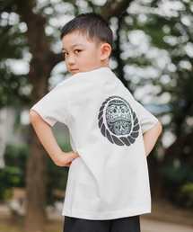 EDIFICE（エディフィス）の「【Paris Saint-Germain×Makoto Yamaki】DARUMA プリントTシャツ　※キッズサイズ（Tシャツ/カットソー）」