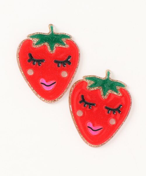 iphoria（アイフォリア）の「IPHORIA/アイフォリア スニーカーアクセサリー Acryl Sneaker Patches Collection（シューケア用品・レディース・ブラック×ホワイト/レッド・ONE SIZE）」の2枚目の写真