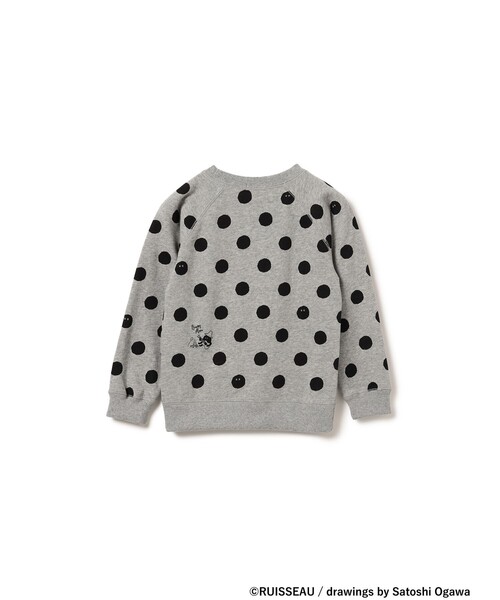 BEAMS mini（ビームスミニ）の「BEAMS mini / マリモ スウェット プルオーバー 23FW（90～150cm）（スウェット・キッズ・グレー/オートミール・150/120/140/110/100/130/90）」の14枚目の写真