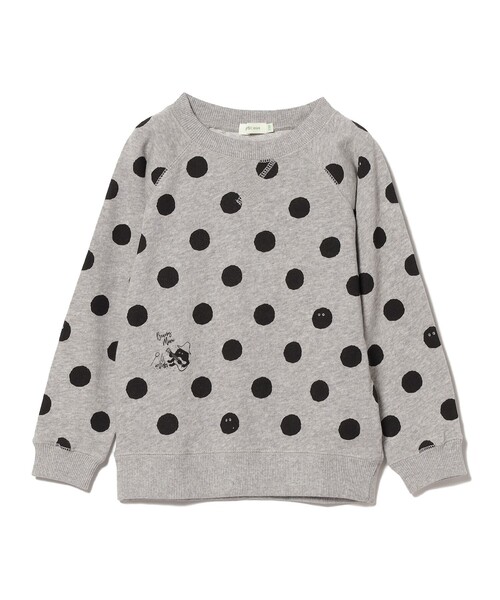 BEAMS mini（ビームスミニ）の「BEAMS mini / マリモ スウェット プルオーバー 23FW（90～150cm）（スウェット・キッズ・グレー/オートミール・150/120/140/110/100/130/90）」の20枚目の写真