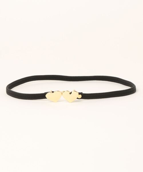 flower（フラワー）の「ハートベルト（ベルト・レディース・アイボリー/ブラック・FREE）」の4枚目の写真