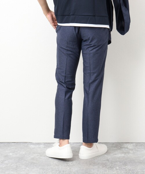 NOLLEY'S goodman（ノーリーズグッドマン）の「《セットアップ対応》TRABEST メランジニット イージーパンツ（その他パンツ・メンズ・チャコールグレー/ネイビー/ブルー・M/L/XL/S）」の8枚目の写真