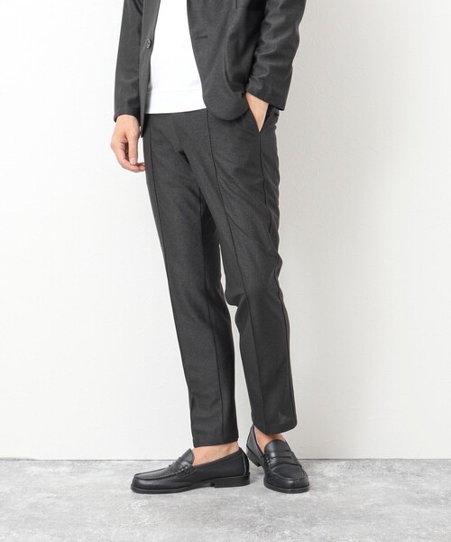 NOLLEY'S goodman（ノーリーズグッドマン）の「《セットアップ対応》TRABEST メランジニット イージーパンツ（その他パンツ・メンズ・チャコールグレー/ネイビー/ブルー・M/L/XL/S）」の14枚目の写真