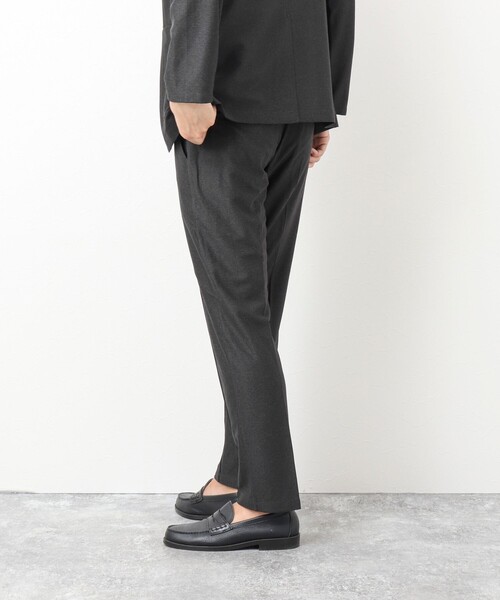 NOLLEY'S goodman（ノーリーズグッドマン）の「《セットアップ対応》TRABEST メランジニット イージーパンツ（その他パンツ・メンズ・チャコールグレー/ネイビー/ブルー・M/L/XL/S）」の15枚目の写真