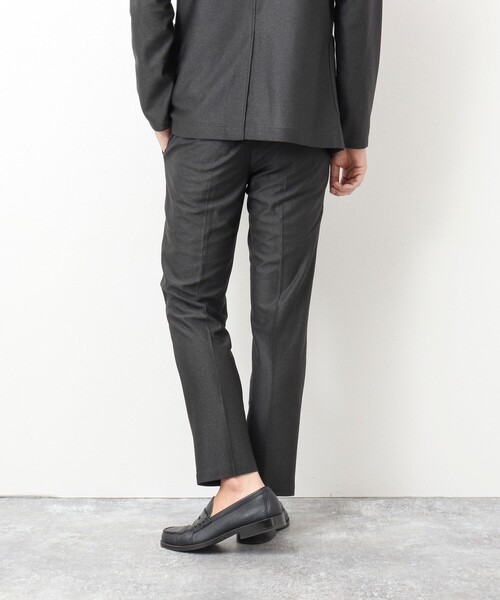 NOLLEY'S goodman（ノーリーズグッドマン）の「《セットアップ対応》TRABEST メランジニット イージーパンツ（その他パンツ・メンズ・チャコールグレー/ネイビー/ブルー・M/L/XL/S）」の16枚目の写真