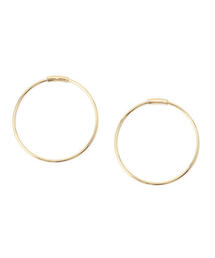 Ray BEAMS | Ray BEAMS / K18 フープピアス 15mm(ピアス（両耳用）)