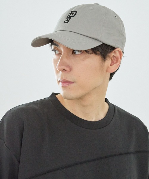 LAKOLE（ラコレ）の「ロゴ刺繍キャップ / 967913（キャップ・メンズ・ベージュ/ブラック/グレー・9）」の2枚目の写真