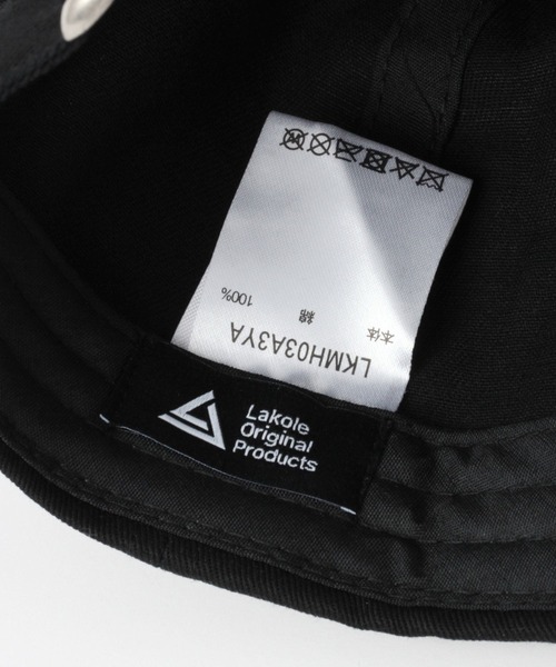 LAKOLE（ラコレ）の「ロゴ刺繍キャップ / 967913（キャップ・メンズ・ベージュ/ブラック/グレー・9）」の20枚目の写真