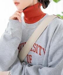 WEGO | WEGO/【23年秋冬新作】リブタートルネックニット(ニット/セーター)