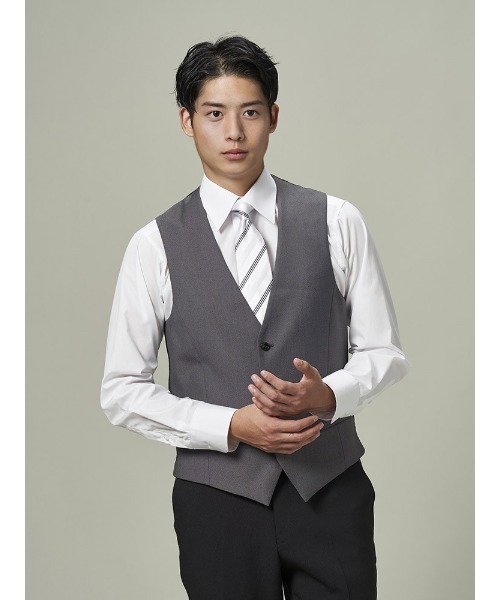 Perfect Suit FActory(パーフェクトスーツファクトリー)の「【形態安定】クラシコ レギュラー(ビジネスシャツ・メンズ・ホワイト・LL/M/S/3L)」の3枚目の写真