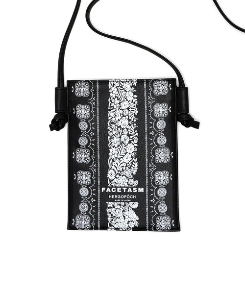 FACETASM（ファセッタズム）の「FACETASM/ファセッタズム×HERGOPOCH/エルゴポック POUCH ポーチ（ショルダーバッグ・メンズ・ブラック・FREE）」の10枚目の写真