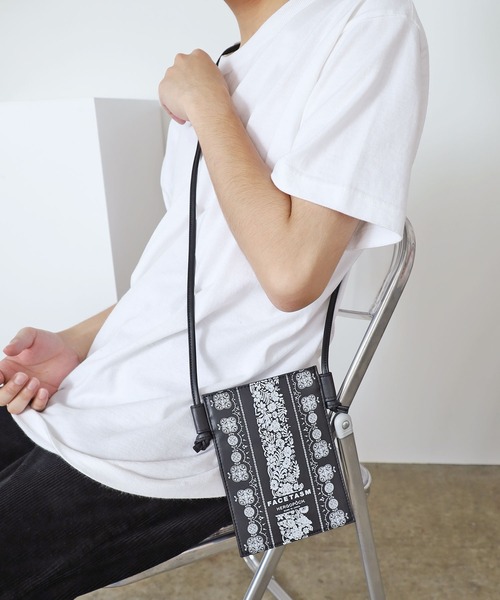 FACETASM（ファセッタズム）の「FACETASM/ファセッタズム×HERGOPOCH/エルゴポック POUCH ポーチ（ショルダーバッグ・メンズ・ブラック・FREE）」の18枚目の写真