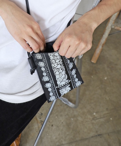 FACETASM（ファセッタズム）の「FACETASM/ファセッタズム×HERGOPOCH/エルゴポック POUCH ポーチ（ショルダーバッグ・メンズ・ブラック・FREE）」の19枚目の写真
