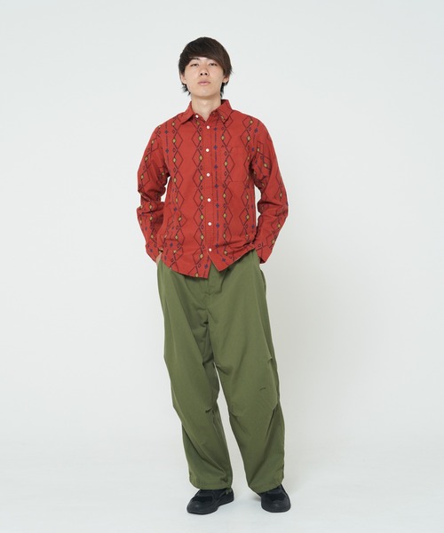 CORISCO(コリスコ)の「リサイクルツイルワイドミリタリーパンツ(M1)(その他パンツ・メンズ・ベージュ/その他1/その他2/その他3/その他4/アイボリー/ブラック/オリーブ・MEDIUM/LARGE/X-LARGE)」の22枚目の写真