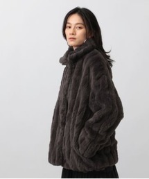 A part by | ファーショートコート(ブルゾン)