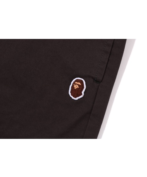 A BATHING APE（アベイシングエイプ）の「BATHING APE TUCK CHINO PANTS（チノパンツ・キッズ・ベージュ/チャコール・110/130/100/140/120）」の5枚目の写真