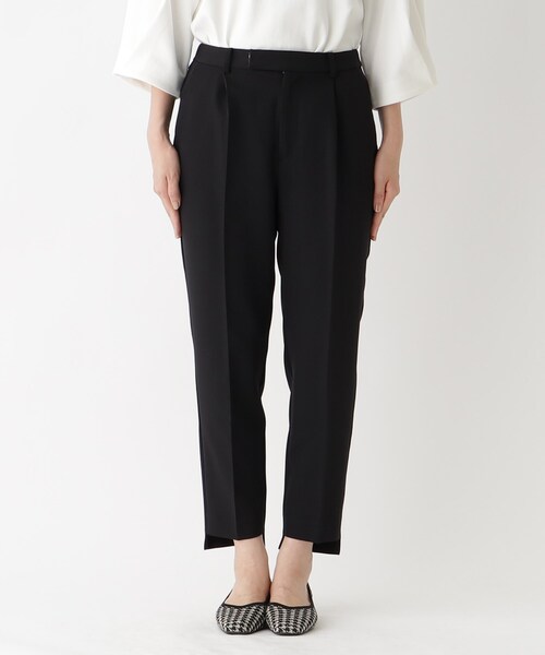 OPAQUE.CLIP(オペークドットクリップ)の「◆前後差ヘムタックテーパードパンツ【洗濯機洗い可/イージケア】(その他パンツ・レディース・ブラック/ブラウン系その他・38/40)」の21枚目の写真