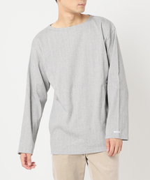 417 EDIFICE | 【BIWA COTTON】 ボートネックカットソー(Tシャツ/カットソー)