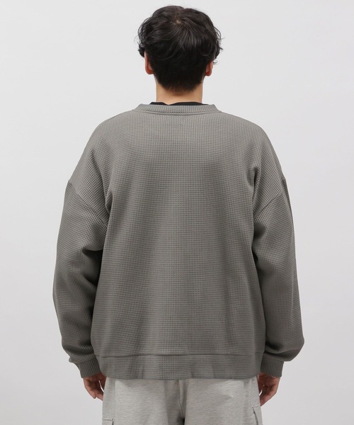 LAKOLE(ラコレ)の「裏起毛ワッフルカーデ / 969958(Tシャツ/カットソー・メンズ・グレー/ブルー/イエロー/グリーン・X-LARGE/MEDIUM/LARGE)」の21枚目の写真