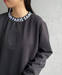 [PARIS SAINT-GERMAIN/パリ・サン＝ジェルマン] エンボスロゴ クルーネックスウェット