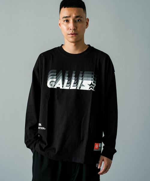 GALLIS ADDICTION（ガリスアディクション）の「GA STARTER BL BODY LOGO L/S TEE（Tシャツ/カットソー・メンズ・ホワイト/ブラック・XL/L）」の15枚目の写真